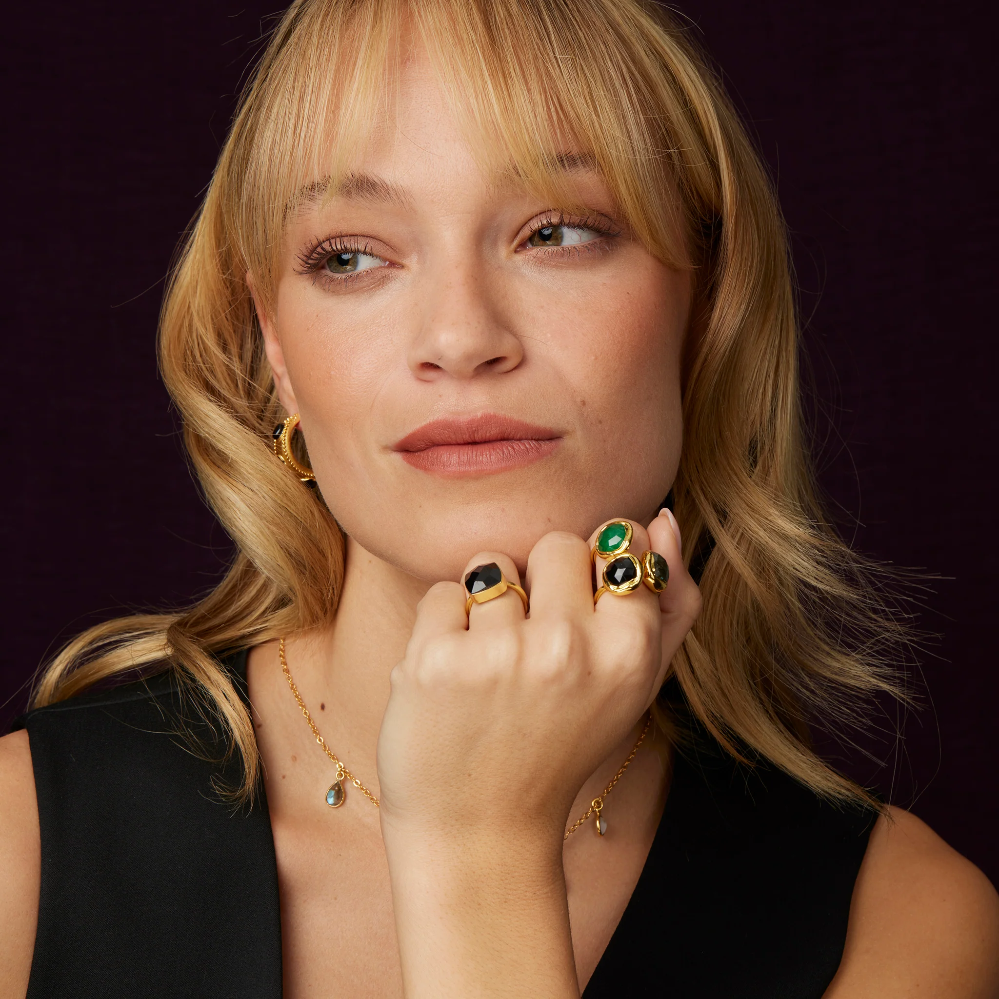 Amelie Ring Black - Image 3