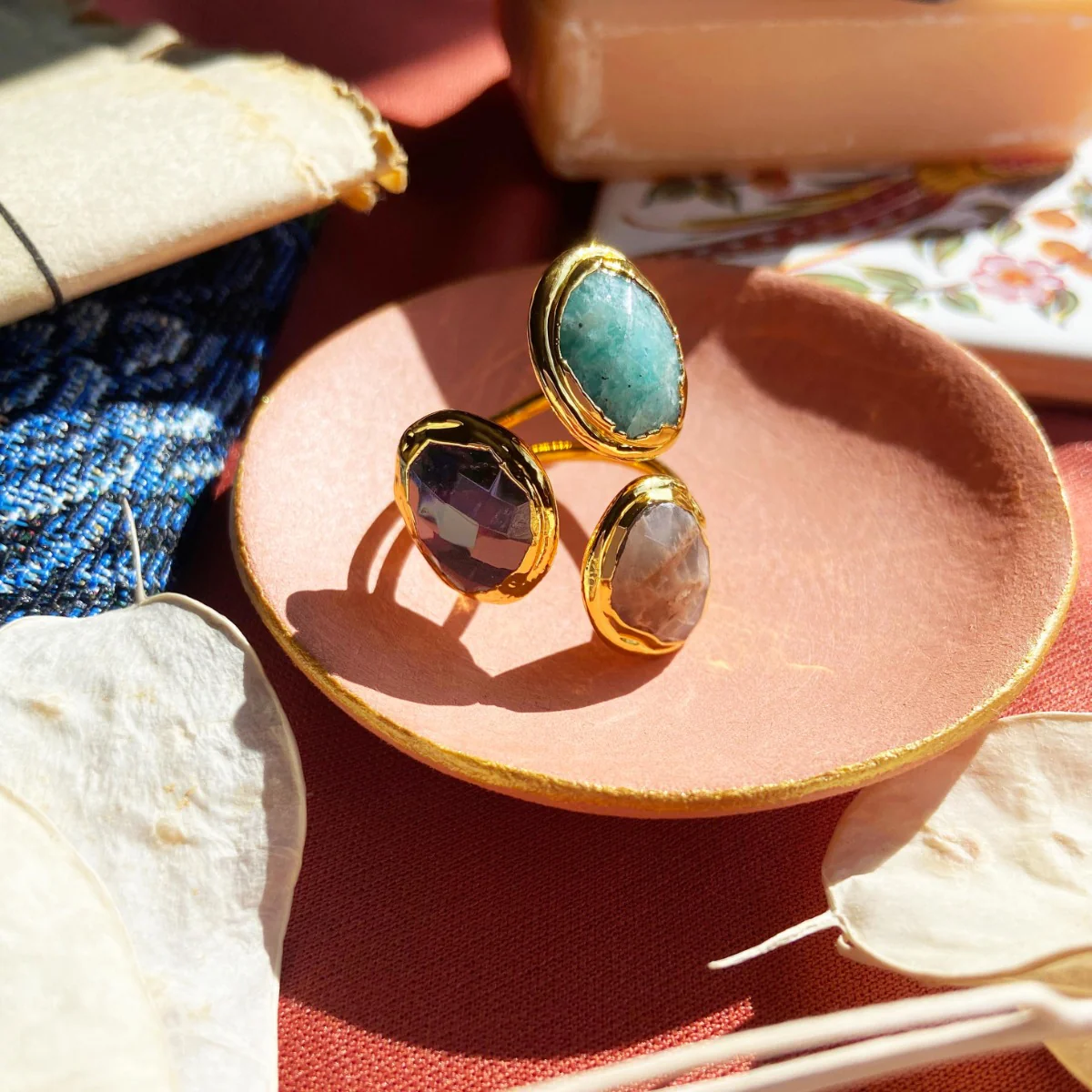 Amelie Green Ring - Image 4