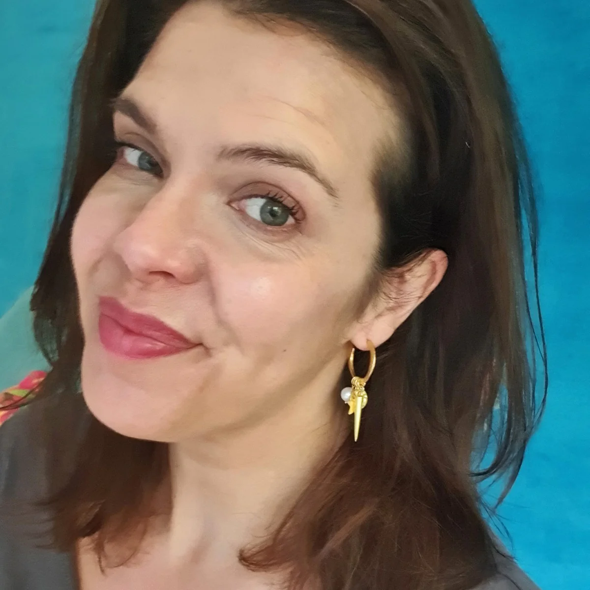 Bowie interchangeable gold charm set - Image 3