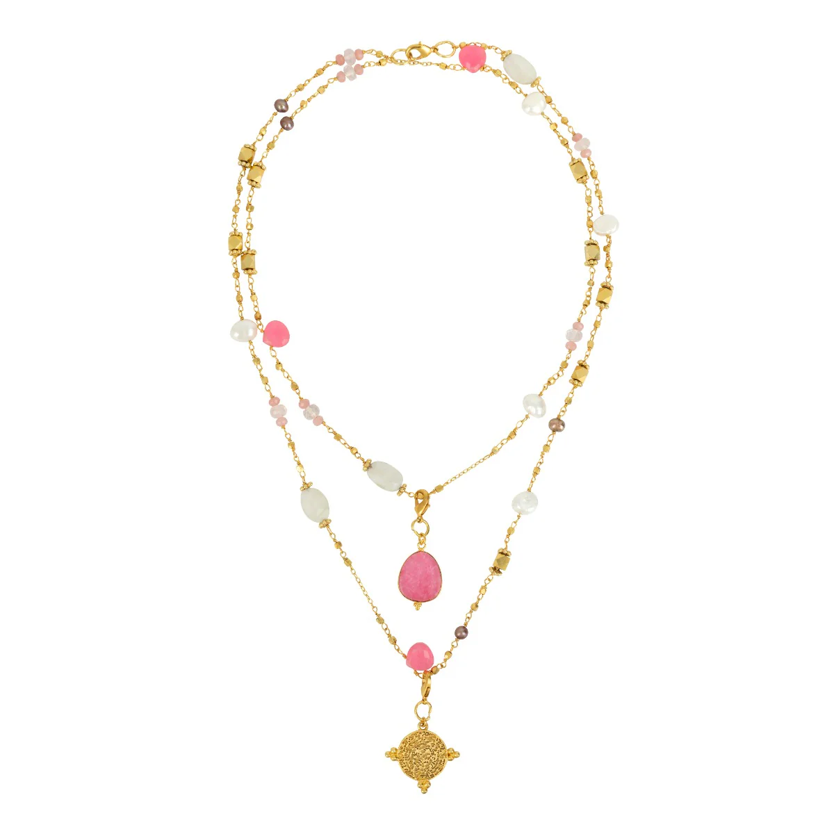 Fern Pink Necklace - Image 3