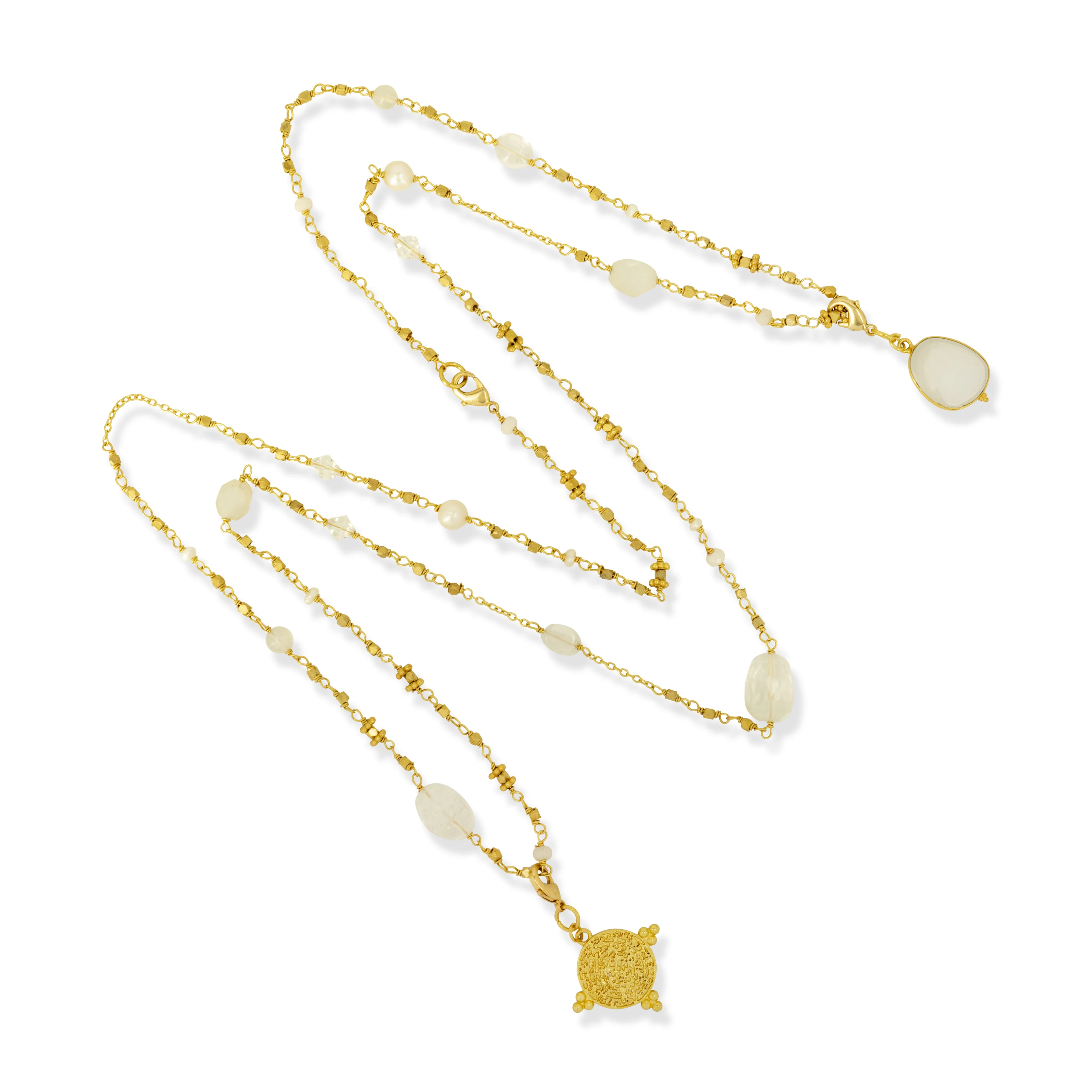 Fern Necklace White - Image 3