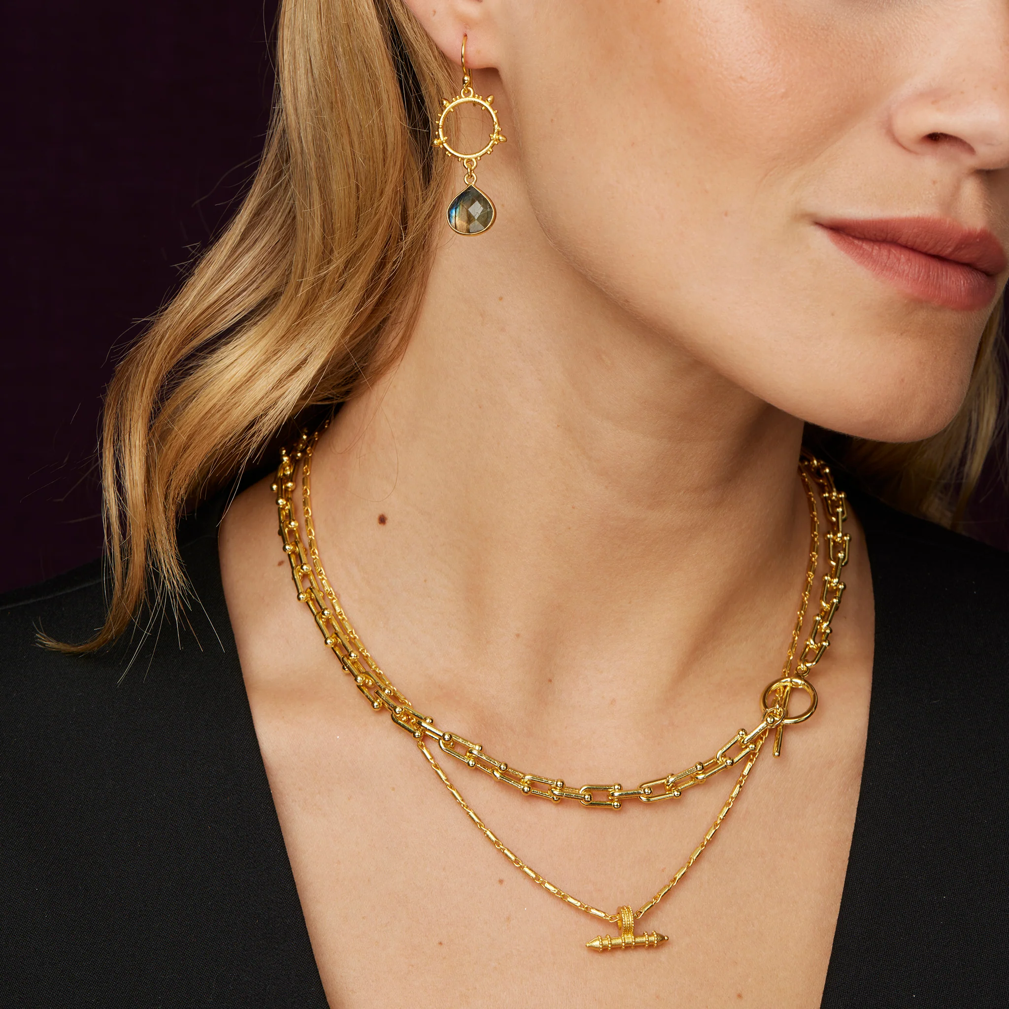 London Chain Necklace gold - Image 3