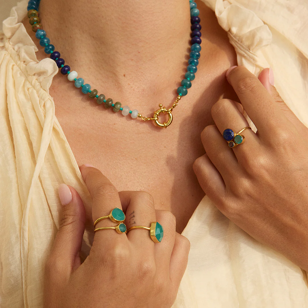 Sybille Aqua & Blue Ring - Image 3